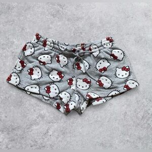 Hello Kitty Grey Lowrise Mini Shorts